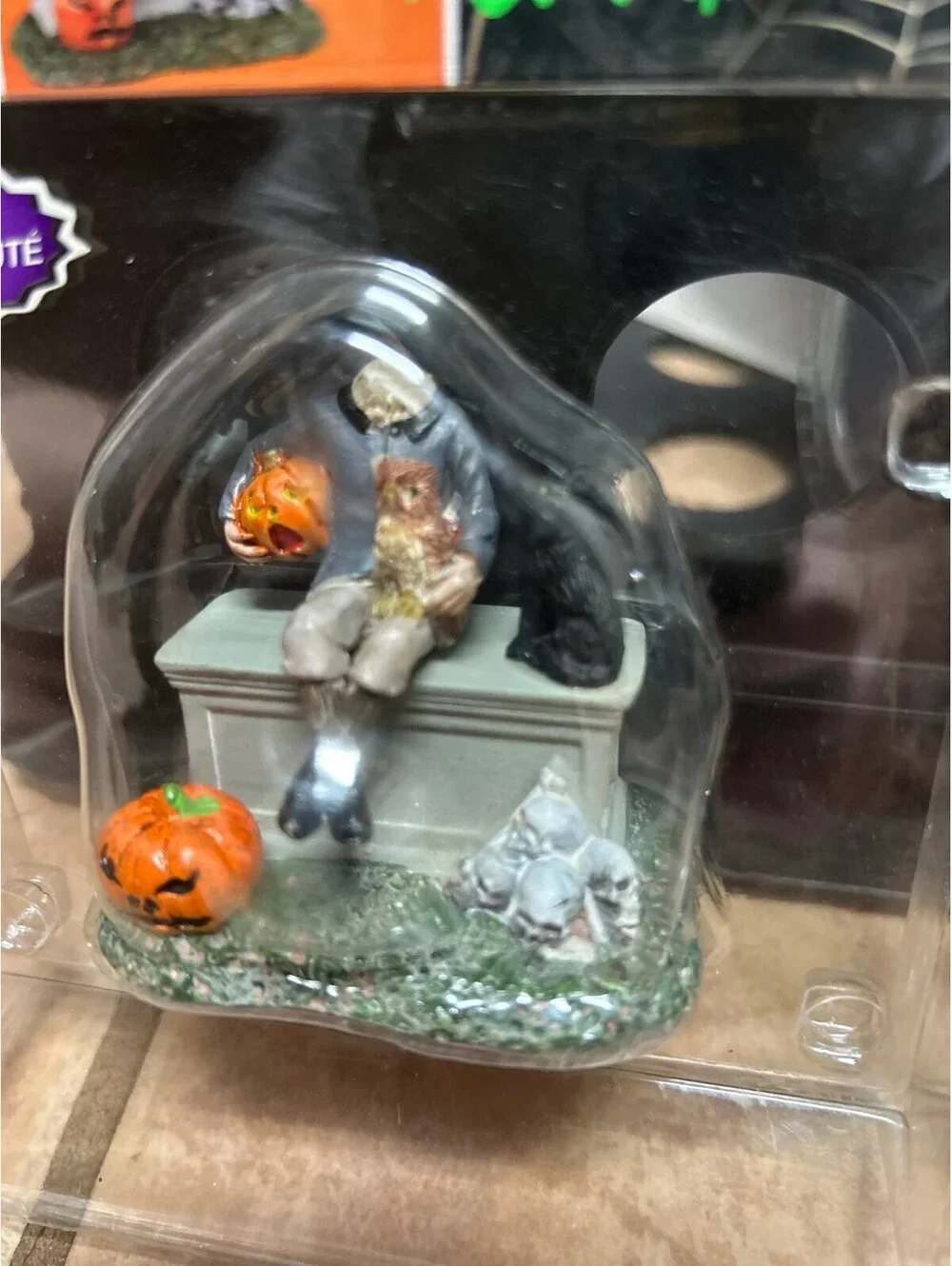 Lemax lot spooky